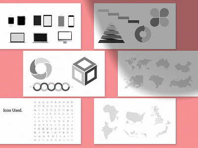 Desva Minimalist Powerpoint Template #8 app branding design graphic design illustration logo typography ui ux vector