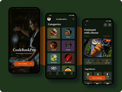 Cooking mobile app