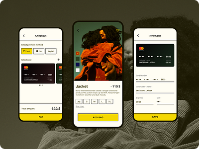 Daily UI #002 - Credit Card Checkout 002 app app design application checkout clothes color creative dailyui design figma payment paypal store ui ux