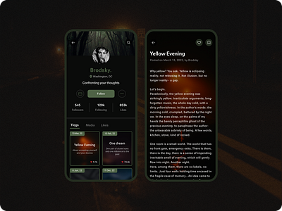 Daily UI #006 - User Profile