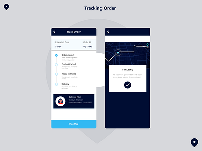 Tracking Order UI