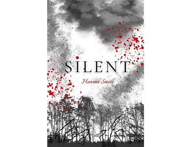 Silent (book cover) design graphic design illustration