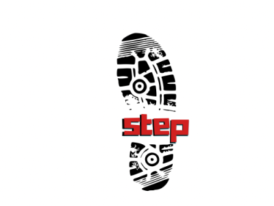 Step shoe brand logo