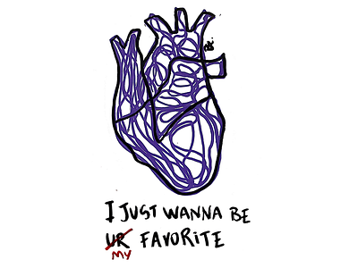 my heart design illustration