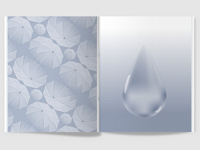 100 Iterations: Water design graphic design illustration magazine pattern print vector