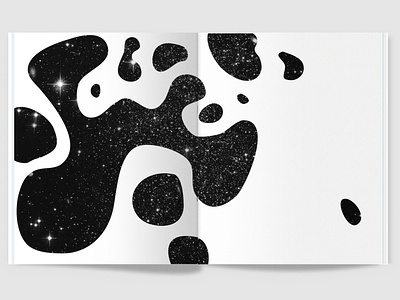100 Iterations: Water design galaxy graphic design magazine print space stars vector