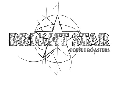 Logo for Coffee Roasting Company branding coffee coffee shop design graphic design logo roasting sketch typography