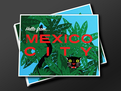 Mexico City Postcard