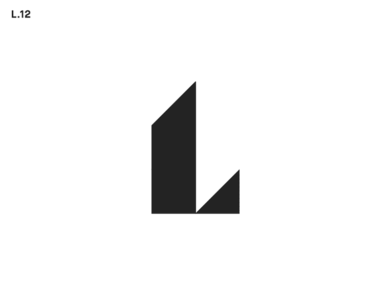 Letter L exploration by Milos Bojkovic on Dribbble