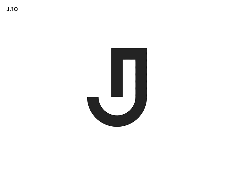 Animated J animated j animated type animation j lettering logo type