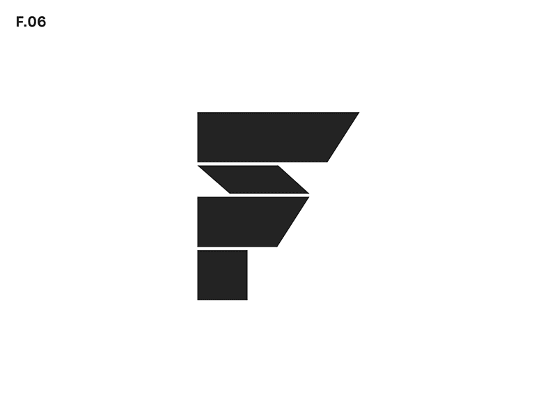 Animated F animated f animated type animation f lettering logo type