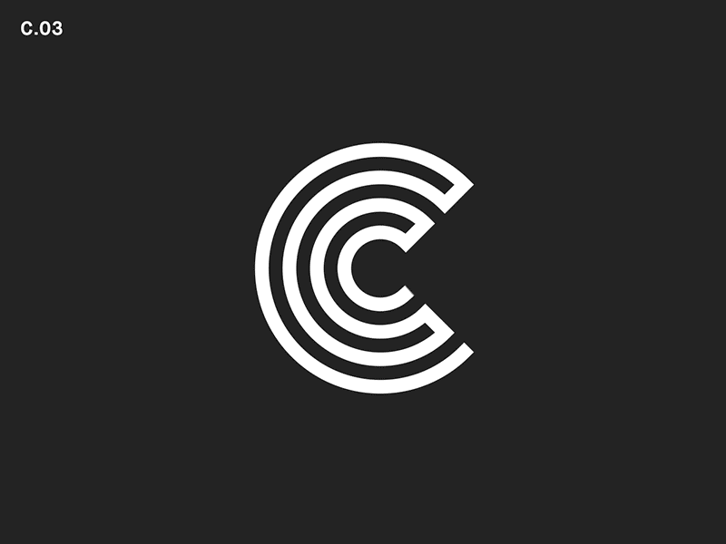 Animated C animated c animated type animation c lettering logo type