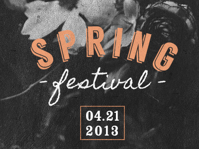 SpringFest festival invite spring