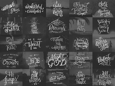 the_promises advent bible hand-drawn lettering theprmsprcjt tombow tumblr type typography