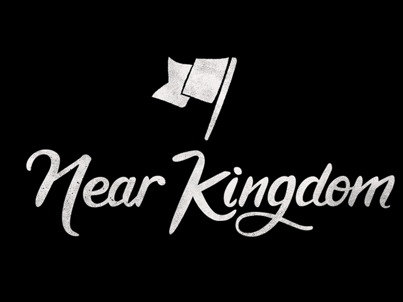 Near Kingdom branding flag gif kingdom lettering logo typography