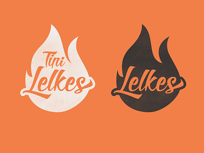 Lelkes logo christian fire holy spirit logo youth youth camp
