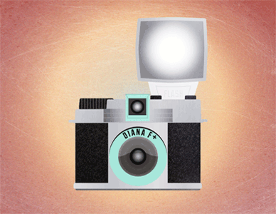 Second attempt [GIF]- Camera camera diana gif illustration textures