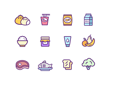 icon design grocery online icon icon set onroot