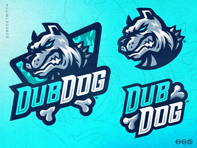DUBDOG Mascot Logo bold branding bulldog bullies esports gamers gaming logo illustration logodesign mascot sportslogo team logo twitch