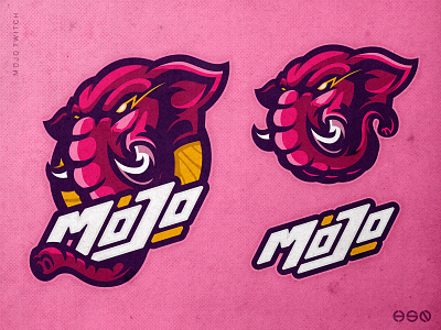 MOJO 3d animals bold branding design esports gaming logo graphic design illustration logo mascot sportslogo twitch vector