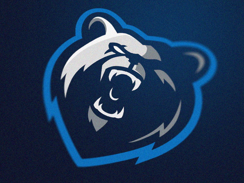 Polar Bear emblem by Hassan Yazid on Dribbble