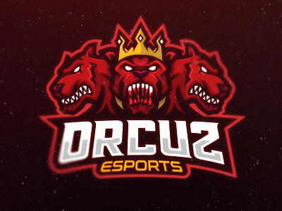 CERBERUS Mascot Logo bold branding cool esports gaming gaming logo illustration logo logo designer overwatch sportslogo vector