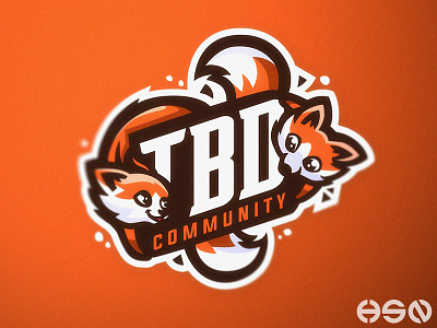 Adorable mascot logo for TBD Community bold branding cool esports game gamers gaming logo illustration logo mascot sports sportslogo team logo vector