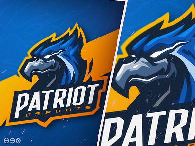 GRIFFIN / EAGLE / FALCON Mascot Logo