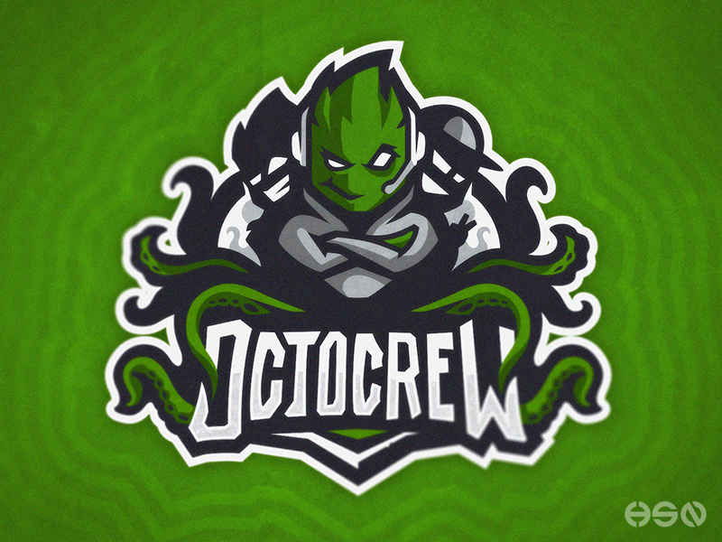 OCTOCREW OCTOPUS Mascot Logo by HSSN DSGN on Dribbble OCTOCREW OCTOPUS Mascot Logo by HSSN DSGN on Dribbble