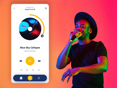 App Design Academy app design app designer best music app best ui design music app music ui