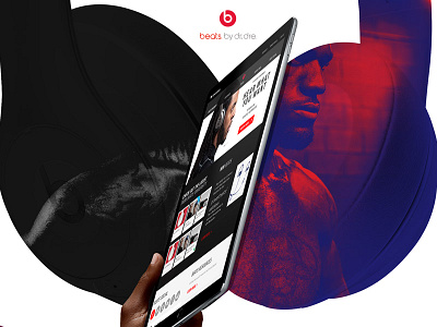 Beats By Dre - CyberScholar app design ui design ux design web design