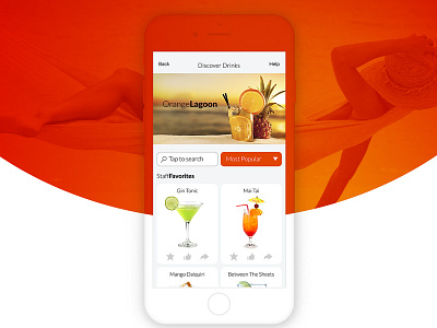 Somabar App Design