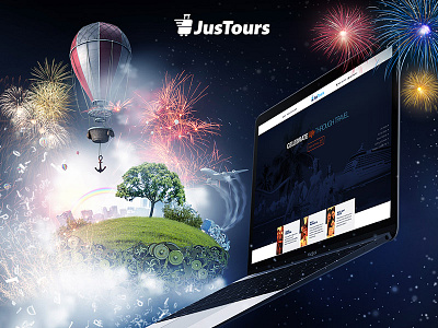 Justours app design ui ux web design