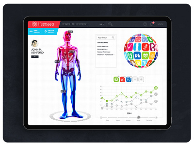 Lifespeed Tablet Design app design ipad design ui ui design ux