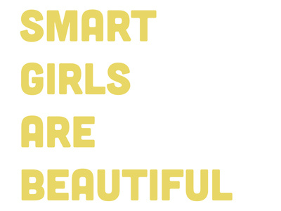 Smart Girls beautiful motivational smart