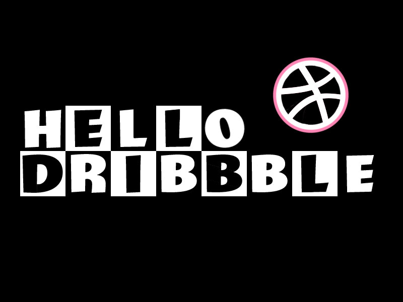Hello,Dribbble! animation cartoon network gif hellodribbble