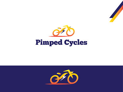 Pimped Cycles Logo Design branding design graphic design illustration logo vector