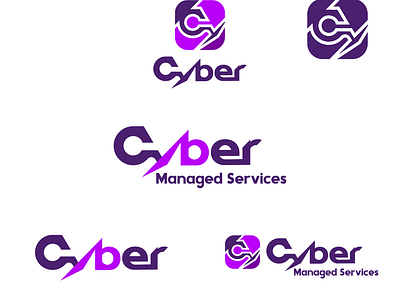 Cyber Logo Design branding design graphic design illustration logo vector