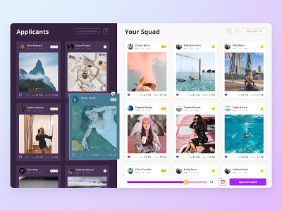 Drag and drop dashboard app application card cards dark dashboard design drag and drop interaction interface modern sketch ui ui design uiux ux ux design web