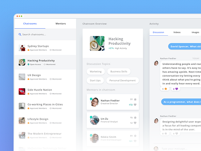 Social UI design