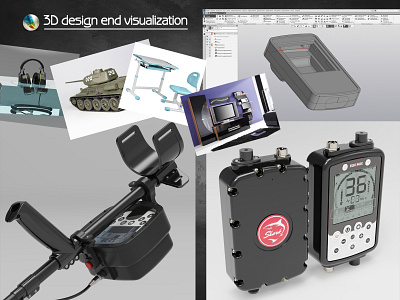 Technical 3D design and visualization branding design graphic design illustration logo typography vector