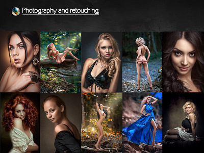 Photo shooting and Art processing of the material