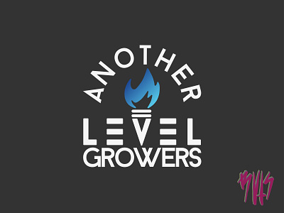 Another Level Growers logomark branding graphic design logo