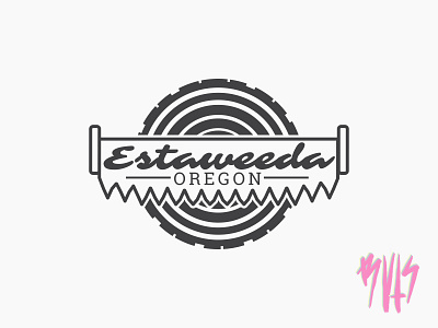 Estaweeda, Oregon logomark branding graphic design logo