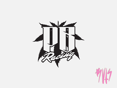 PB Racing logomark branding graphic design logo