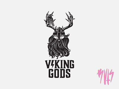 Viking Gods logo branding graphic design logo