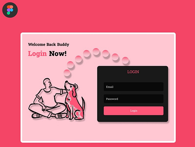 Login page ui using figma #figma #loginpage #uiux design frontenddeveloper graphic design illustration ux web design