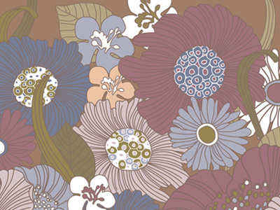 Vintage Flowers flowers illustration pattern vintage