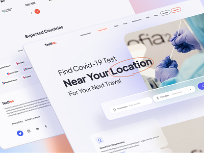 Testiloc Location Based website about Covid-19
