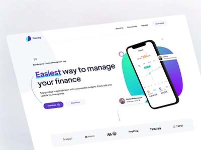 Poolaki finance and accounting landing page design accounting bitcoin btc colorfull eth finance green iran landing minimal modern money purple tehran trend ui ux violet